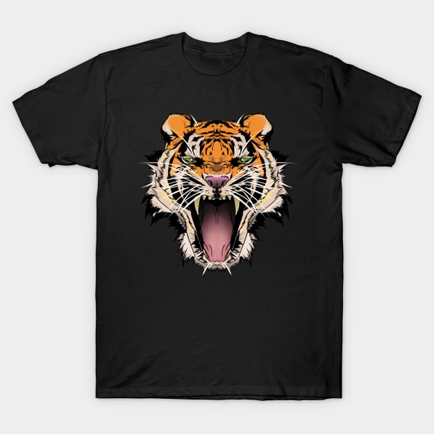 illustrated TIGER PRIDE series (no trim) T-Shirt by illustratelaw